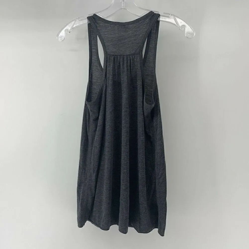 Christmas Tree Patchwork Racerback Tank Gray Small - Picture 3 of 4